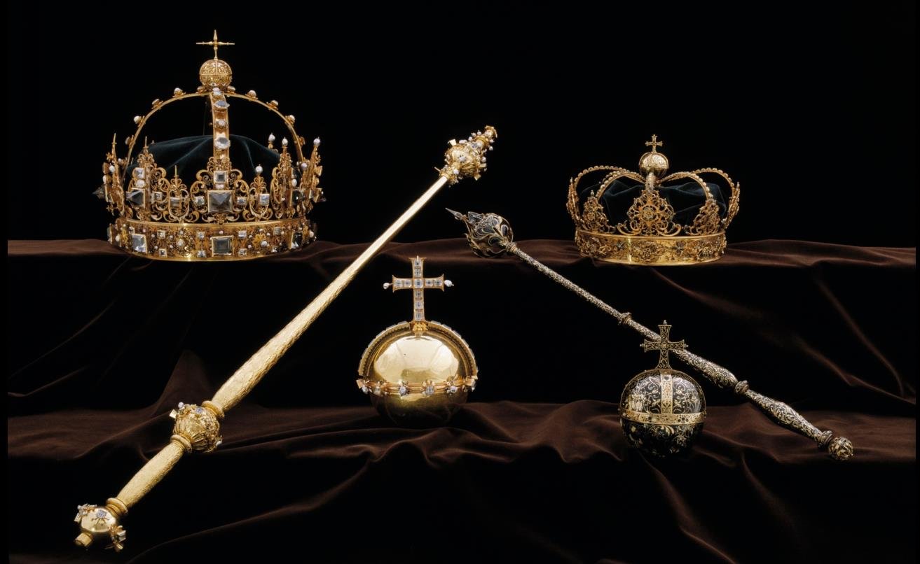 Potvrzeno: V popelnici nalezené šperky jsou švédské královské klenoty